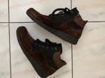 Durea Go zwart-bruine veterboots, maat 6,5 E, Durea, Bruin, Verzenden, Wandelschoenen