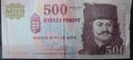 Hongarije 500, Postzegels en Munten, Verzenden, Overige landen, Los biljet