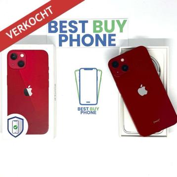 iPhone 13 128GB rood /krasvrij /89% batt /garantie beschikbaar voor biedingen