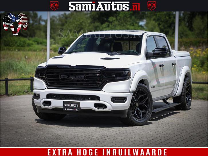 Dodge Ram 1500 Limited Night | 5.7 V8 Hemi Full Option | Com, Auto's, Dodge, Bedrijf, Te koop, RAM 1500, 360° camera, 4x4, ABS
