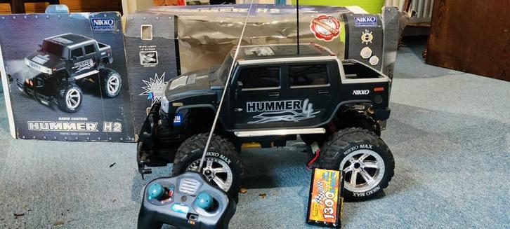 Nikko Hummer H2 Radio Control bestuurbaar- Vintage RC Auto, Kinderen en Baby's, Speelgoed | Buiten | Voertuigen en Loopfietsen