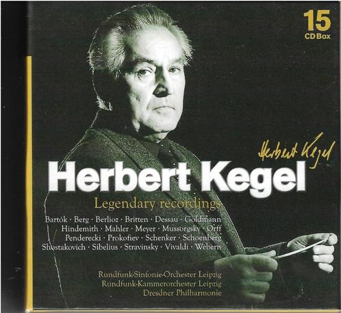 Herbert Kegel Legendary Recordings Box (14 ipv 15 CD's), Cd's en Dvd's, Cd's | Klassiek, Zo goed als nieuw, Orkest of Ballet, Classicisme