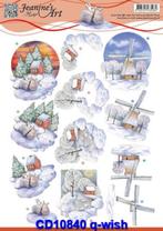 knipvellen 3d van Jeanine’s Art (zie beschrijving), Hobby en Vrije tijd, Kaarten | Zelf maken, Verzenden, Nieuw, Overige thema's