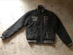 College  vintage base ball jack zwart/  grijs maat L, Kleding | Heren, Jassen | Winter, Ophalen of Verzenden, Zo goed als nieuw