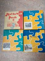4 oude vintage legpuzzels, Antiek en Kunst, Ophalen of Verzenden