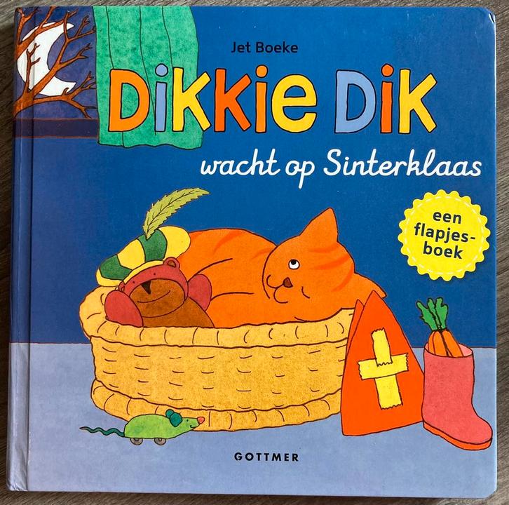 DIKKIE DIK Wacht op Sinterklaas - Jet Boeke, Boeken, Kinderboeken | Baby's en Peuters, Gelezen, Ophalen of Verzenden