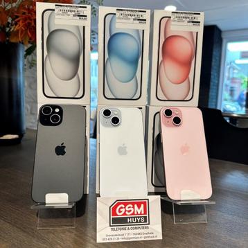 GSM HUYS | Apple iPhone 15 | 128GB | Nieuw