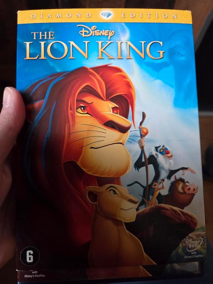 The Lion King (DVD) - Disney Klassieker!, Cd's en Dvd's, Dvd's | Tekenfilms en Animatie, Gebruikt, Overige soorten, Tekenfilm