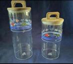 Boerenbont glazen voorraadpot, Huis en Inrichting, Keuken | Servies, Overige typen, Ophalen of Verzenden, Zo goed als nieuw, Aardewerk