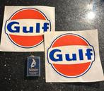 Gulf Nos stickers 15 cm breed samen of apart, Ophalen of Verzenden