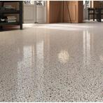 2 terrazzo tegels 89.5x89.5 NIEUW in verpakking, Antiek en Kunst, Ophalen