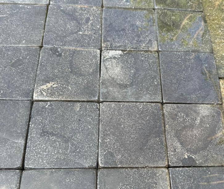 Hardstenen tegels, Doe-het-zelf en Verbouw, Tegels, Gebruikt, Vloertegels, Hardsteen, Minder dan 20 cm, Minder dan 20 cm, 10 m² of meer