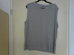 z.g.a.n. heren mouwloos shirt. Maat XXL, Kleding | Heren, Grote Maten, Portonova, Beige, Shirt, Ophalen of Verzenden