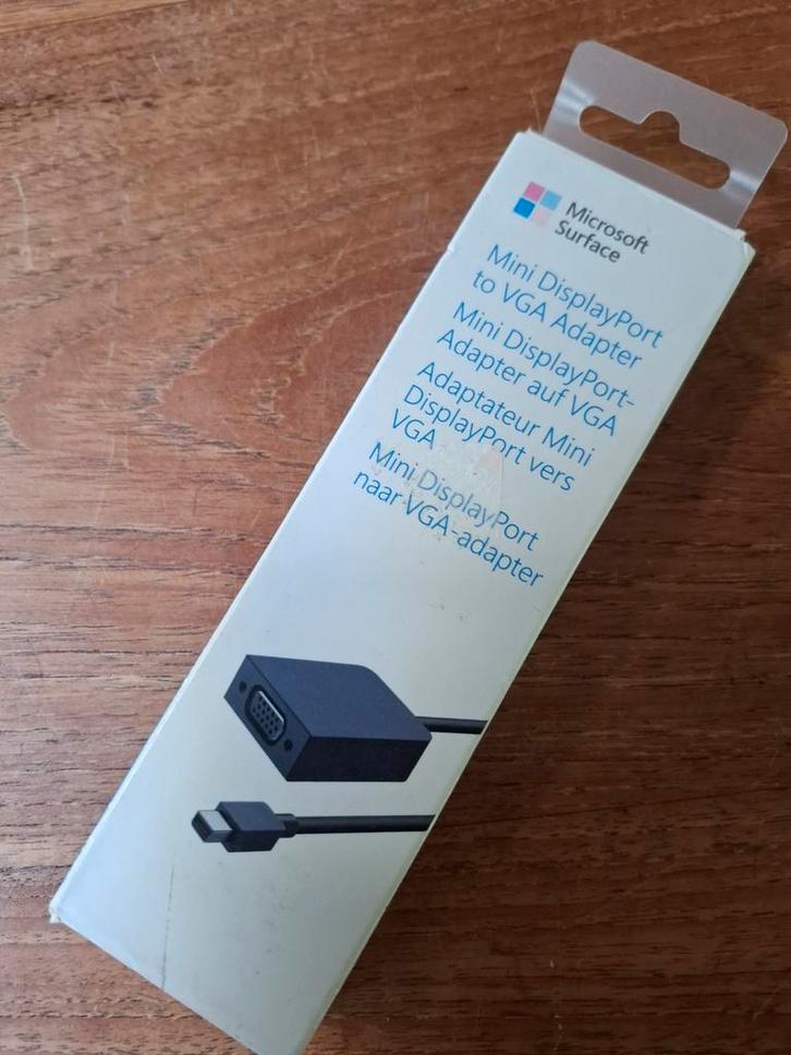 Microsoft Surface Mini DisplayPort naar VGA Adapter docking, Audio, Tv en Foto, Converters, Nieuw, Ophalen of Verzenden