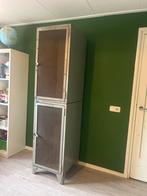 Industriële Lockerkast Simmons - Vintage, Huis en Inrichting, Ophalen, Minder dan 50 cm, Gebruikt, 200 cm of meer