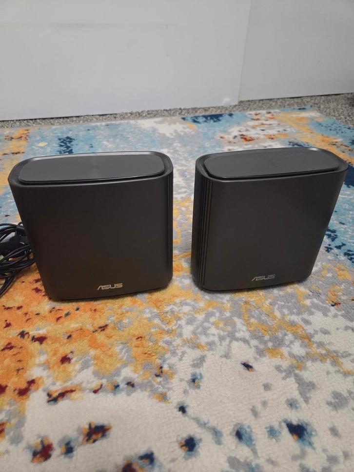 Asus ZenWiFi AC (CT8) WiFi 6 Mesh 3-pack, Computers en Software, Routers en Modems, Gebruikt, Router, Ophalen of Verzenden