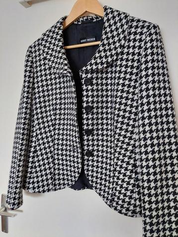 Gerry Weber Jasje - Zwart/Wit - Maat M beschikbaar voor biedingen