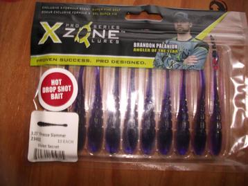 X-Zone Finesse Slammer roofvis shads / kunstaas shads  beschikbaar voor biedingen