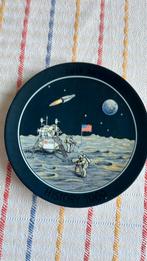 Herdenkings bordje eerste maanlanding 1969, Verzamelen, Ophalen of Verzenden, Zo goed als nieuw, Overige typen