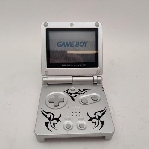 Gameboy Advance sp tribal nu voor €99.99, Spelcomputers en Games, Spelcomputers | Nintendo Game Boy, Gebruikt, Game Boy Advance SP