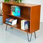 Vintage Formule Kempkes boekenkast | jaren 60 | teakhout, Met plank(en), Verzenden, 50 tot 100 cm, Minder dan 100 cm
