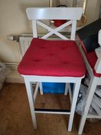 Ikea barkruk Rosentorp 73cm 2x, Huis en Inrichting, Ophalen, Met voetsteun, 60 tot 90 cm, Zo goed als nieuw