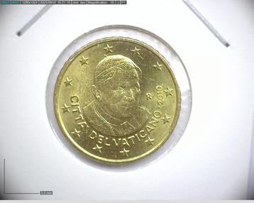 Vaticaanstad. 50 Cent 2010. UNC beschikbaar voor biedingen