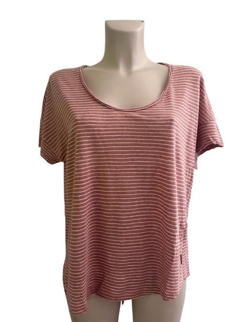 Oska shirt linnen M, Kleding | Dames, Tops, Zo goed als nieuw, Maat 46/48 (XL) of groter, Roze, Korte mouw, Ophalen of Verzenden