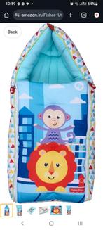 Fisher-Price Baby Slaapzak met Leeuw en Aap Design, Ophalen, Zo goed als nieuw, 70 tot 85 cm, Slaapzak