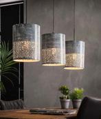 hanglamp 3l cilinder grijs, Huis en Inrichting, Lampen | Hanglampen, Nieuw, Ophalen of Verzenden, Metaal, Minder dan 50 cm