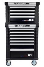 Facom JET Gereedschapswagen – 8 Laden met Opzetkast – M3 -, Doe-het-zelf en Verbouw