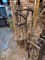 Antieke kolomboormachine riem aangedreven, Antiek en Kunst, Ophalen