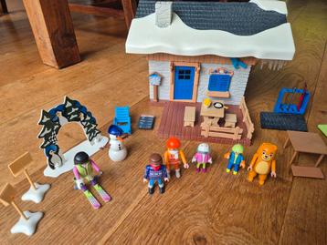 Playmobil skihut en skischool en meer beschikbaar voor biedingen