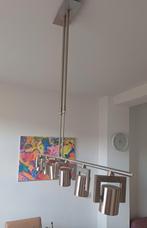 Moderne hanglamp met 6 spots, Gebruikt, Ophalen of Verzenden, Modern, Metaal