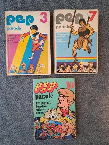 Pep Parade 3, 7, 10 evt los Blueberry Asterix Ravian Ringers beschikbaar voor biedingen