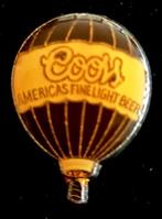 Coors USA bier ballon pin, Verzenden, Nieuw, Transport, Speldje of Pin
