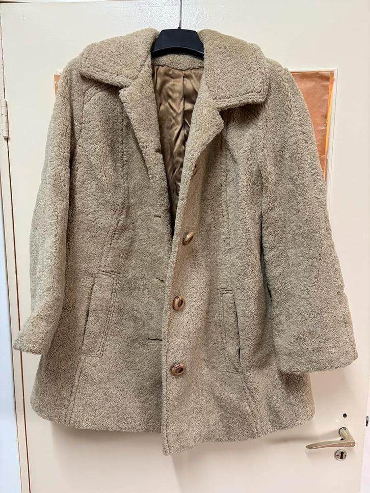 Vintage Santessa Alpaca Curl jas (Carnaval), Kleding | Dames, Carnavalskleding en Feestkleding, Gedragen, Carnaval, Maat 38/40 (M)