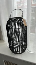 Lampion zwart nieuw, Huis en Inrichting, 25 tot 50 cm, Zwart, Nieuw, Ophalen of Verzenden