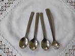 Gero zilmeta 1 mosterdlepeltje 3 likeur of advocaat lepeltje, Antiek en Kunst, Antiek | Bestek, Ophalen of Verzenden