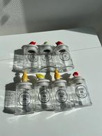 Glazen kruidenpotjes 7 stuks, Huis en Inrichting, Keuken | Keukenbenodigdheden, Ophalen, Gebruikt