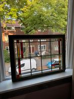 Glas in lood raam, Ophalen, Gebruikt, Glas in lood