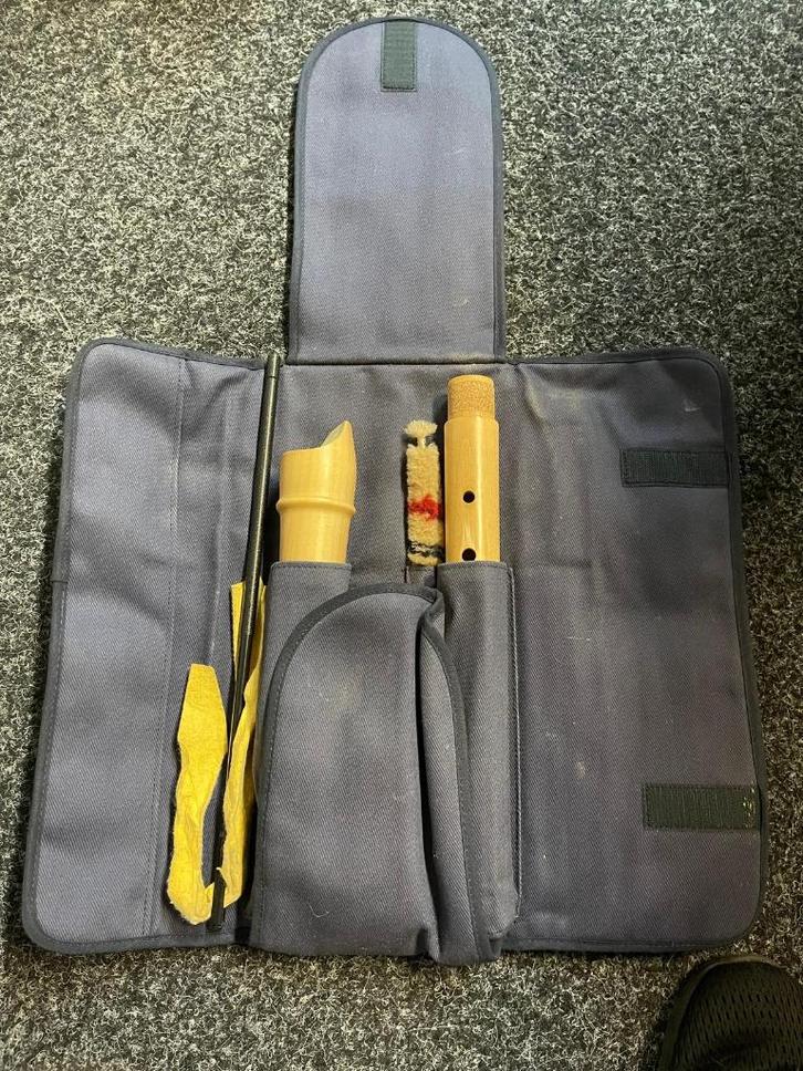 Meinel MNL-431 tenorblokfluit, Muziek en Instrumenten, Blaasinstrumenten | Blokfluiten, Gebruikt, Tenor, Met koffer, hoes of etui