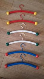 6 Vintage Ikea Memphis Style kleerhangers, Ophalen of Verzenden, Gebruikt, Minder dan 100 cm