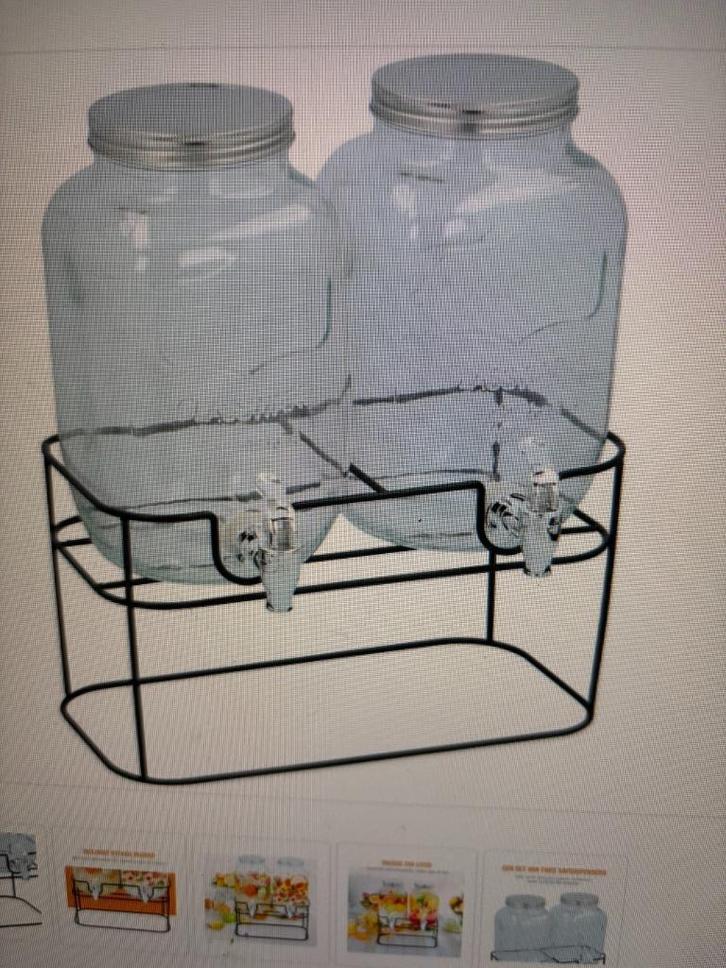 2 x 2 drankdispenser, Huis en Inrichting, Keuken | Keukenbenodigdheden, Nieuw, Ophalen