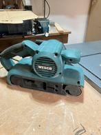 Wesco bandschuurmachine, Doe-het-zelf en Verbouw, Ophalen, Zo goed als nieuw, 1200 watt of meer, Bandschuurmachine