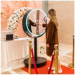 Te koop nieuwe Round Mirror Photobooth, Nieuw, Ophalen of Verzenden