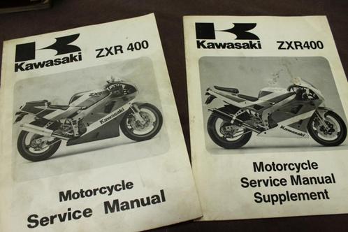 Kawasaki ZXR4001990/1991 motorcycle service manual ZX400, Motoren, Handleidingen en Instructieboekjes, Kawasaki, Ophalen of Verzenden