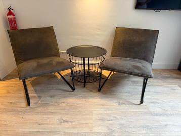 Fauteuil Kleur Champagne Bruin 2X beschikbaar voor biedingen
