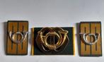 Compleet setje garde jagers, Verzamelen, Militaria | Algemeen, Ophalen of Verzenden, Landmacht, Nederland, Embleem of Badge