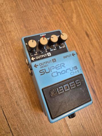 Boss CH-1 Super Chorus pedaal beschikbaar voor biedingen